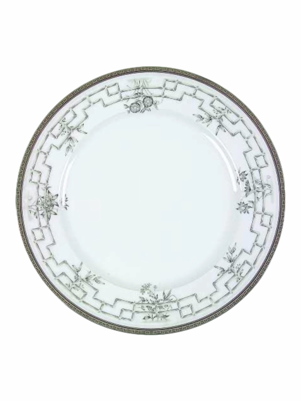 Christofle Fleur D’Argent Dinner Plates – 10 3/8” Diameter – Set of 3